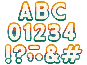 Adventurer 3 3/4" Punch-Out Letters