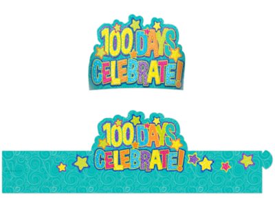Color My World 100th Day of School Crowns at Lakeshore Learning for Free Printable 100th Day Crown