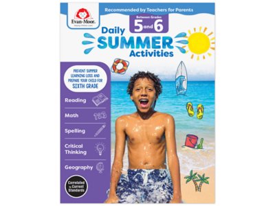 Daily Summer Activity Book - Gr. 5-6 at Lakeshore Learning