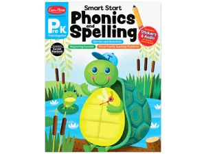 Phonics and Spelling Smart Start Workbook&nbsp;-  Pre K