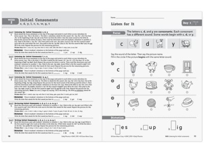 Daily Phonics Workbook&nbsp;- Gr.&nbsp;1