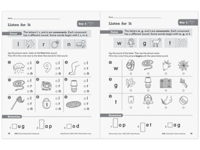 Daily Phonics Workbook&nbsp;- Gr.&nbsp;1