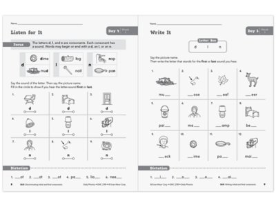 Daily Phonics Workbook&nbsp;- Gr.&nbsp;3