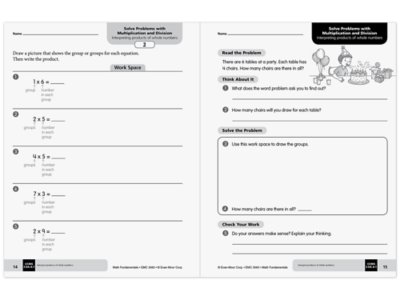 Math Fundamentals Workbook&nbsp;- Gr.&nbsp;3