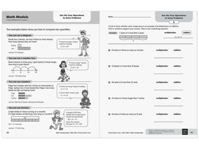 Math Fundamentals Workbook&nbsp;- Gr.&nbsp;4