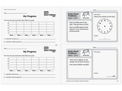 Daily Word Problems Workbook&nbsp;- Gr.&nbsp;2