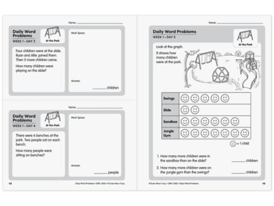 Daily Word Problems Workbook&nbsp;- Gr.&nbsp;2