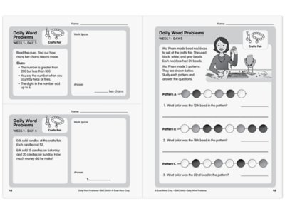 Daily Word Problems Workbook&nbsp;- Gr.&nbsp;3