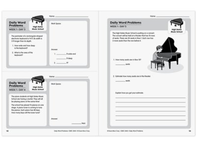 Daily Word Problems Workbook&nbsp;- Gr.&nbsp;5