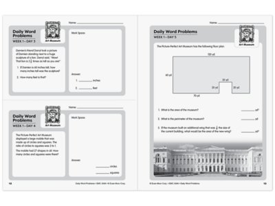 Daily Word Problems Workbook&nbsp;- Gr.&nbsp;6