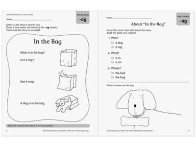 Word Family Workbook