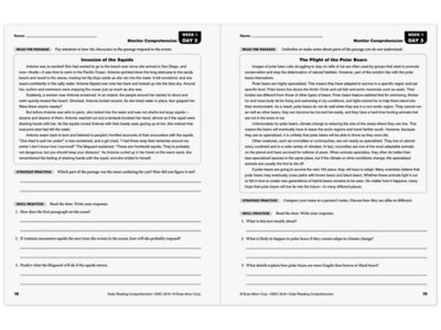 Daily Reading Comprehension Activities Workbook&nbsp;- Gr.&nbsp;8