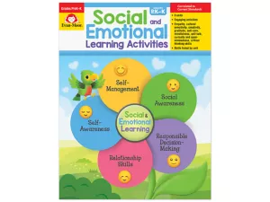 Social and Emotional Learning Activity Workbook&nbsp;- <span style="white-space: nowrap;">Pre K-K</span>