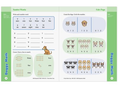 Math Skill Sharpeners Workbook&nbsp;- Kindergarten