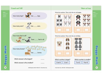 Math Skill Sharpeners Workbook&nbsp;- Kindergarten