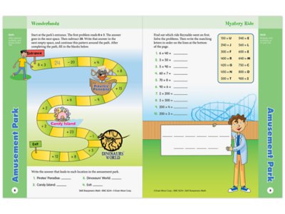 Math Skill Sharpeners Workbook&nbsp;- Gr.&nbsp;4