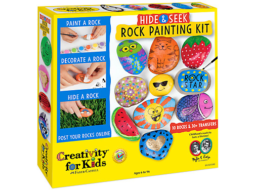 Hide & Seek Rock Painting Kit at Lakeshore Learning