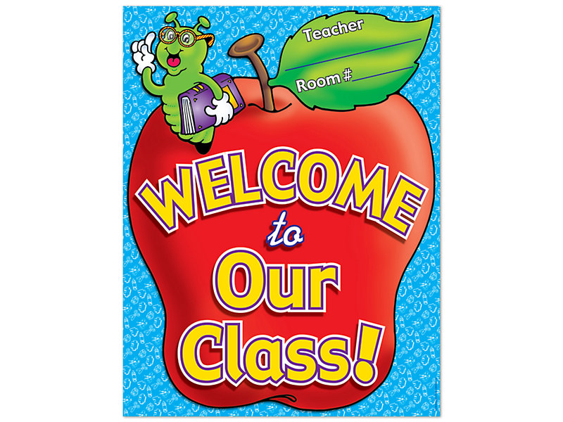 Welcome To Our Class! Poster At Lakeshore Learning