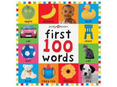 First 100 Words Bilingual Board Book at Lakeshore Learning