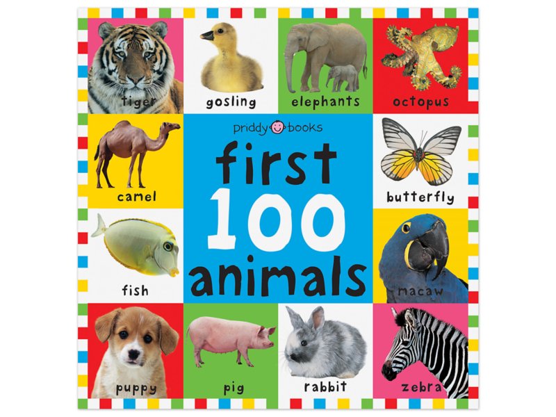 First 100 Animals Board Book at Lakeshore Learning