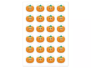 Happy Pumpkin Stickers
