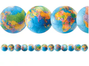 Our World Globe Border