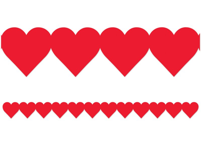 printable red heart patterns - Clip Art Library