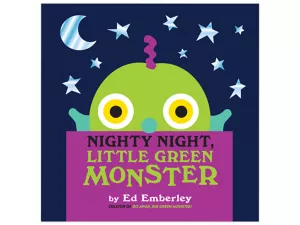 Nighty Night, Little Green Monster Hardcover Book