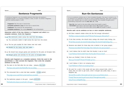 Conquer Grammar Workbook