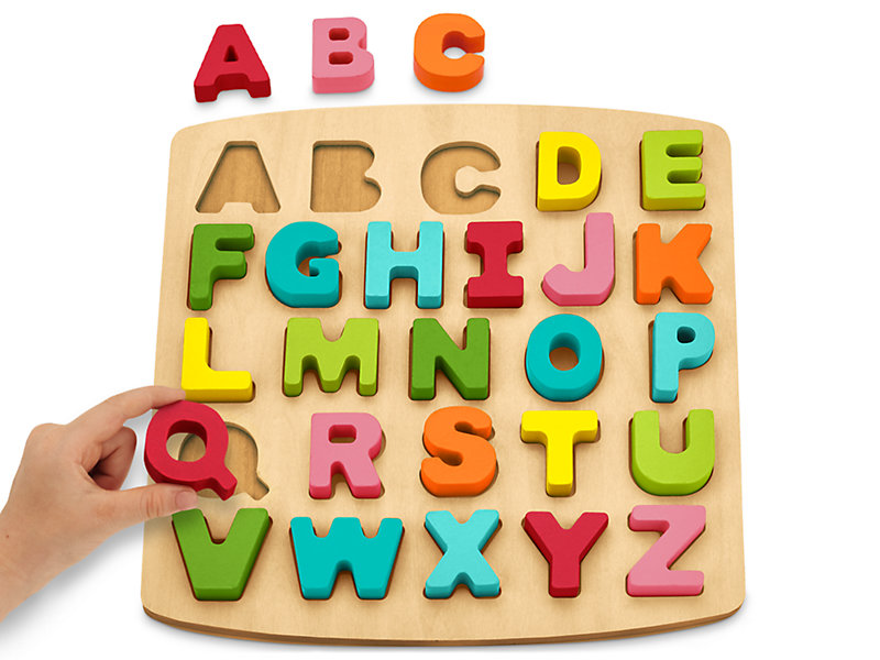 Alphabet Chunky Learning Puzzle at Lakeshore Learning