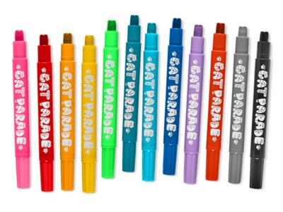 Cat Parade Watercolor Gel Crayons&nbsp;- Set&nbsp;of&nbsp;12