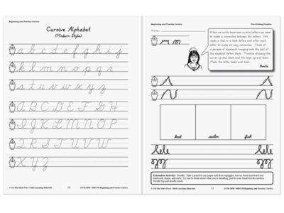 Beginning Cursive Workbook