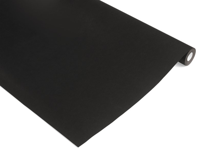 Black Bulletin Board Paper Roll, 48 Inch x 12 Feet, 1 Roll