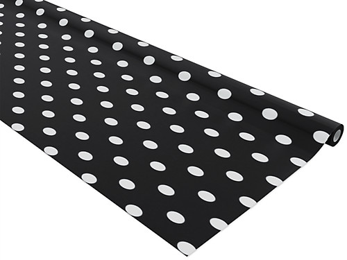 Black & White Polka Dot Fadeless® Paper Roll - 48 x 25' at Lakeshore  Learning