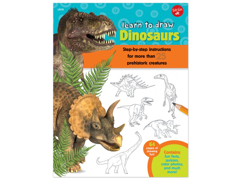 Learn to Draw Dinosaurs Activity Book at Lakeshore Learning