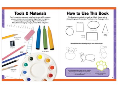 Learn to Draw Pets Activity Book