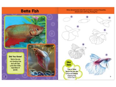 Learn to Draw Pets Activity Book