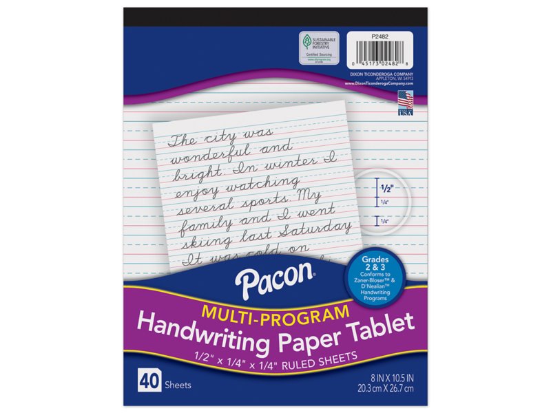 Pacon Multi-Program Handwriting Paper