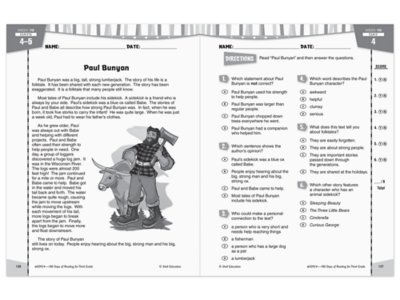 180 Days of Reading Workbook - Gr. 3 at Lakeshore Learning