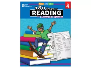 180 Days of Reading Workbook&nbsp;- Gr.&nbsp;4