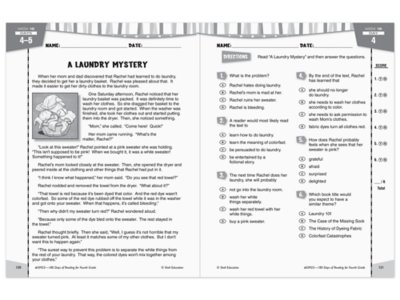 180 Days of Reading Workbook&nbsp;- Gr.&nbsp;4