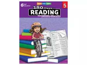 180 Days of Reading Workbook&nbsp;- Gr.&nbsp;5