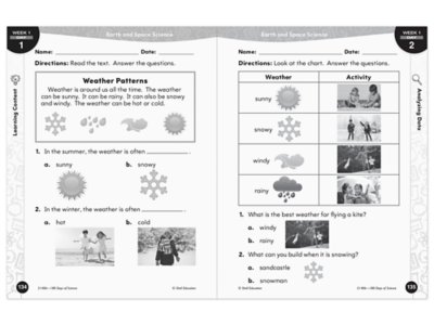 180 Days of Science Workbook - Kindergarten at Lakeshore Learning