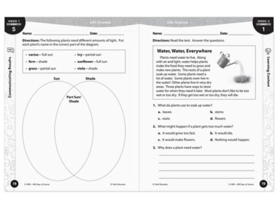 180 Days of Science Workbook - Gr. 2 at Lakeshore Learning