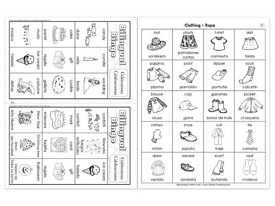 Bilingual Bingo Workbook