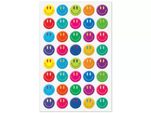 Bright Smiley Face Stickers