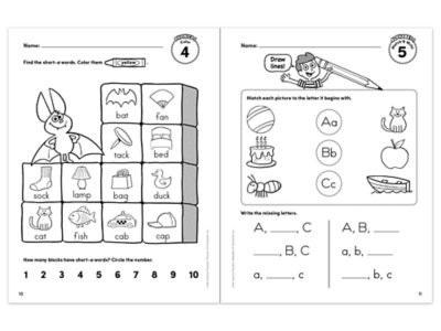 Phonics Little Learner Packets Workbook