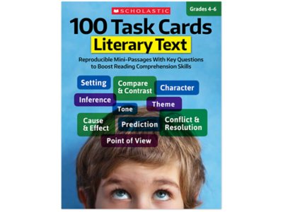 Literary Text 100 Task Cards Workbook at Lakeshore Learning