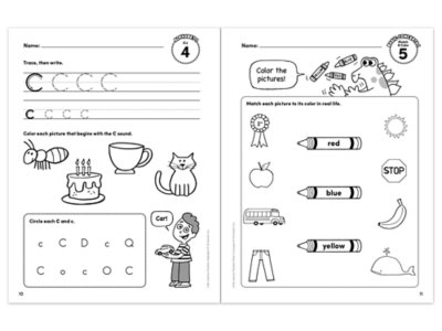 Alphabet Little Learner Packets Workbook