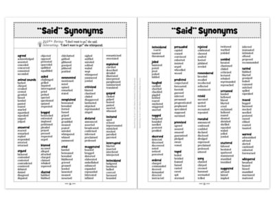Banish Boring Words Workbook